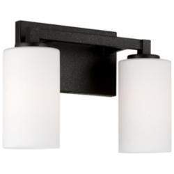 Capital Lighting Ravenwood 2 Light Vanity Black Iron