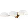 Thumbnail2 of Capital Lighting Reece 3 Light Vanity Aged Brass and White