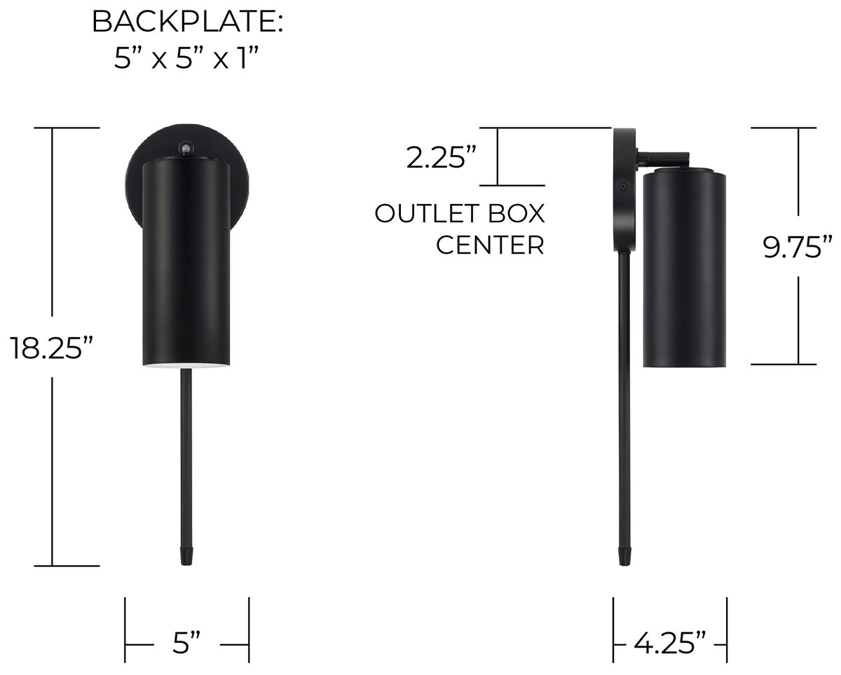 Capital Lighting Robbie 1 Light Sconce 5