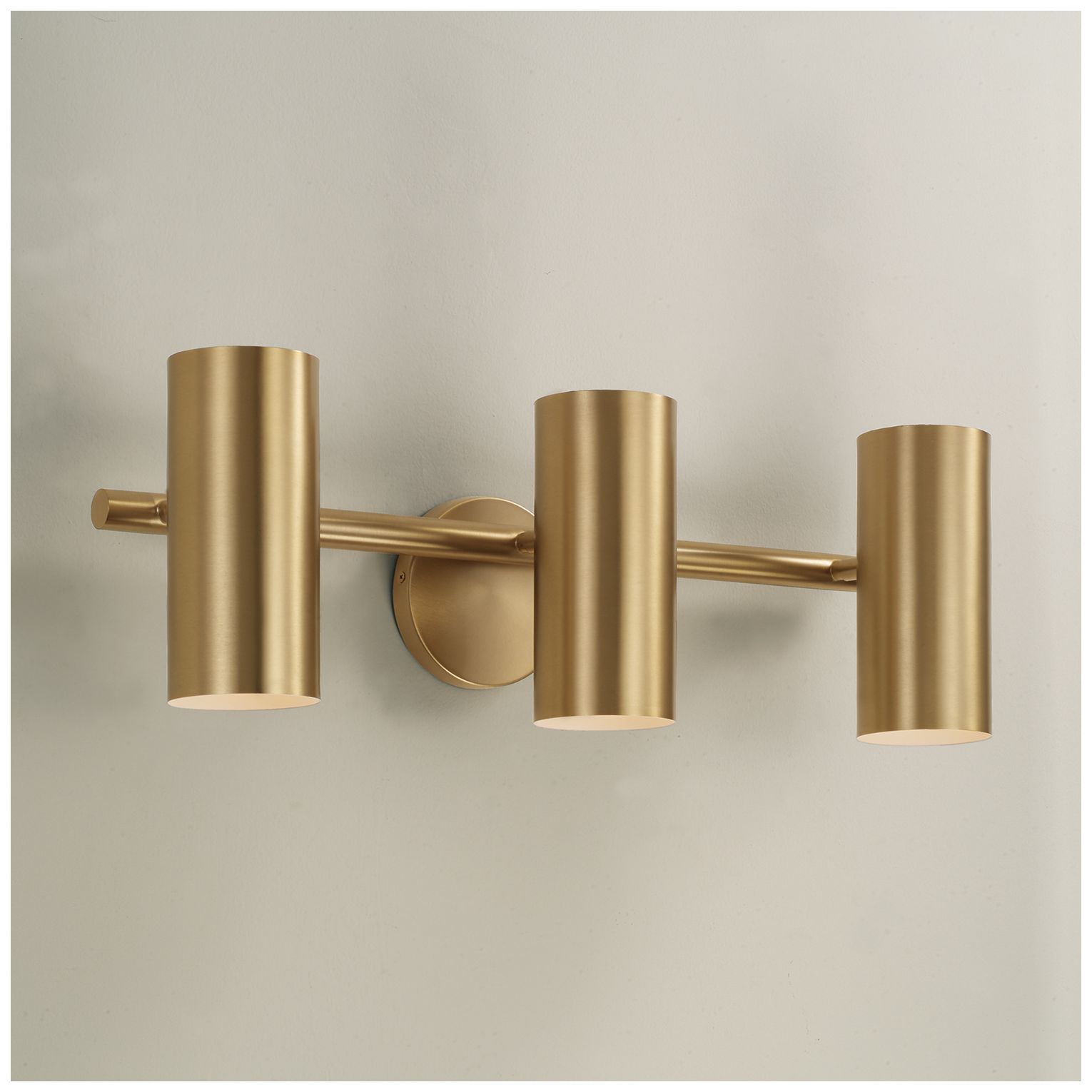 Image 4 Capital Lighting Robbie 3 Light Vanity 24" Aged Brass more views