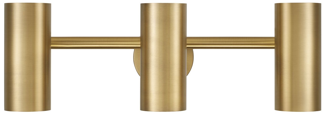 Image 6 Capital Lighting Robbie 3 Light Vanity 24" Aged Brass more views