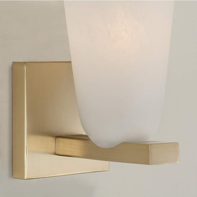 Image 3 Capital Lighting Romy 1 Light Sconce 4.75" Matte Brass more views