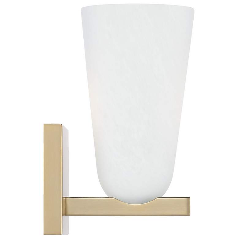 Image 5 Capital Lighting Romy 1 Light Sconce 4.75" Matte Brass more views