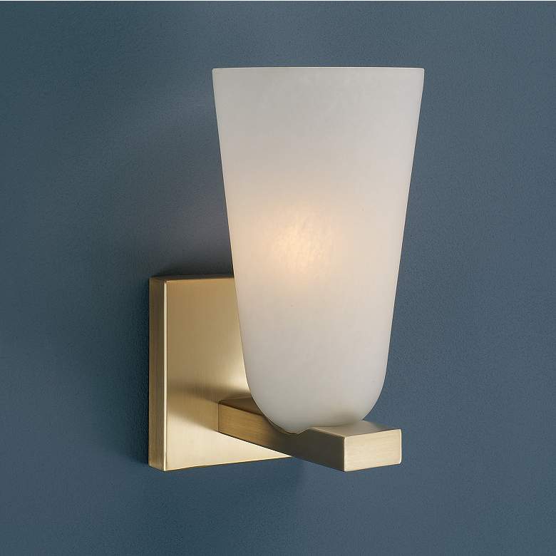 Image 6 Capital Lighting Romy 1 Light Sconce 4.75" Matte Brass more views