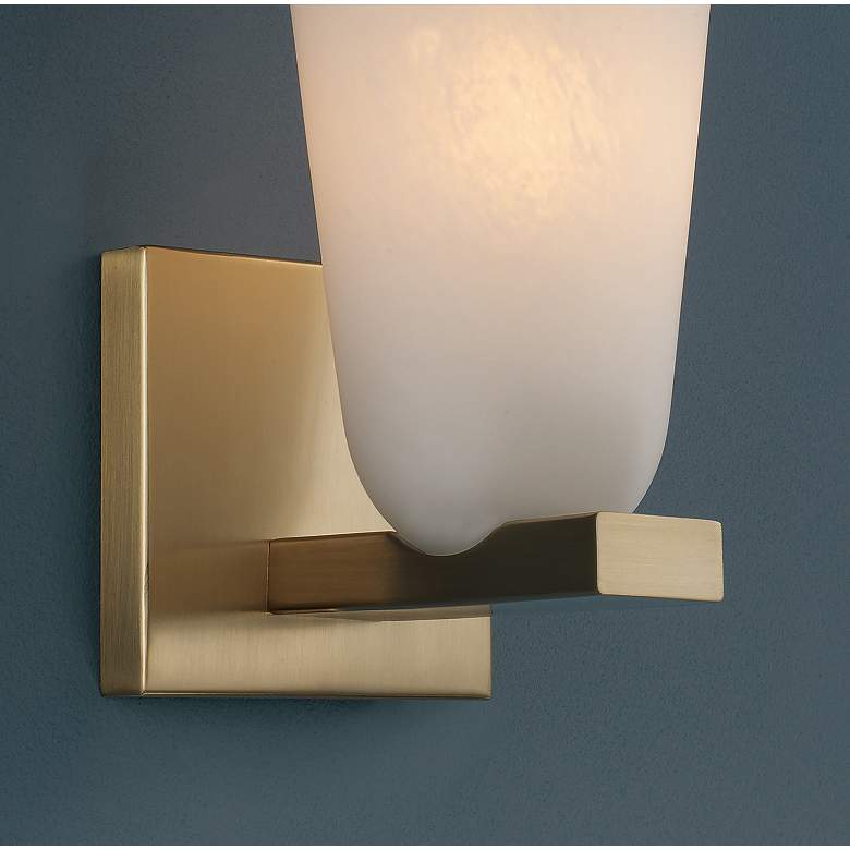 Image 7 Capital Lighting Romy 1 Light Sconce 4.75" Matte Brass more views