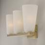 3_Capital Lighting Romy 3 Light Vanity 24" Matte Brass more views