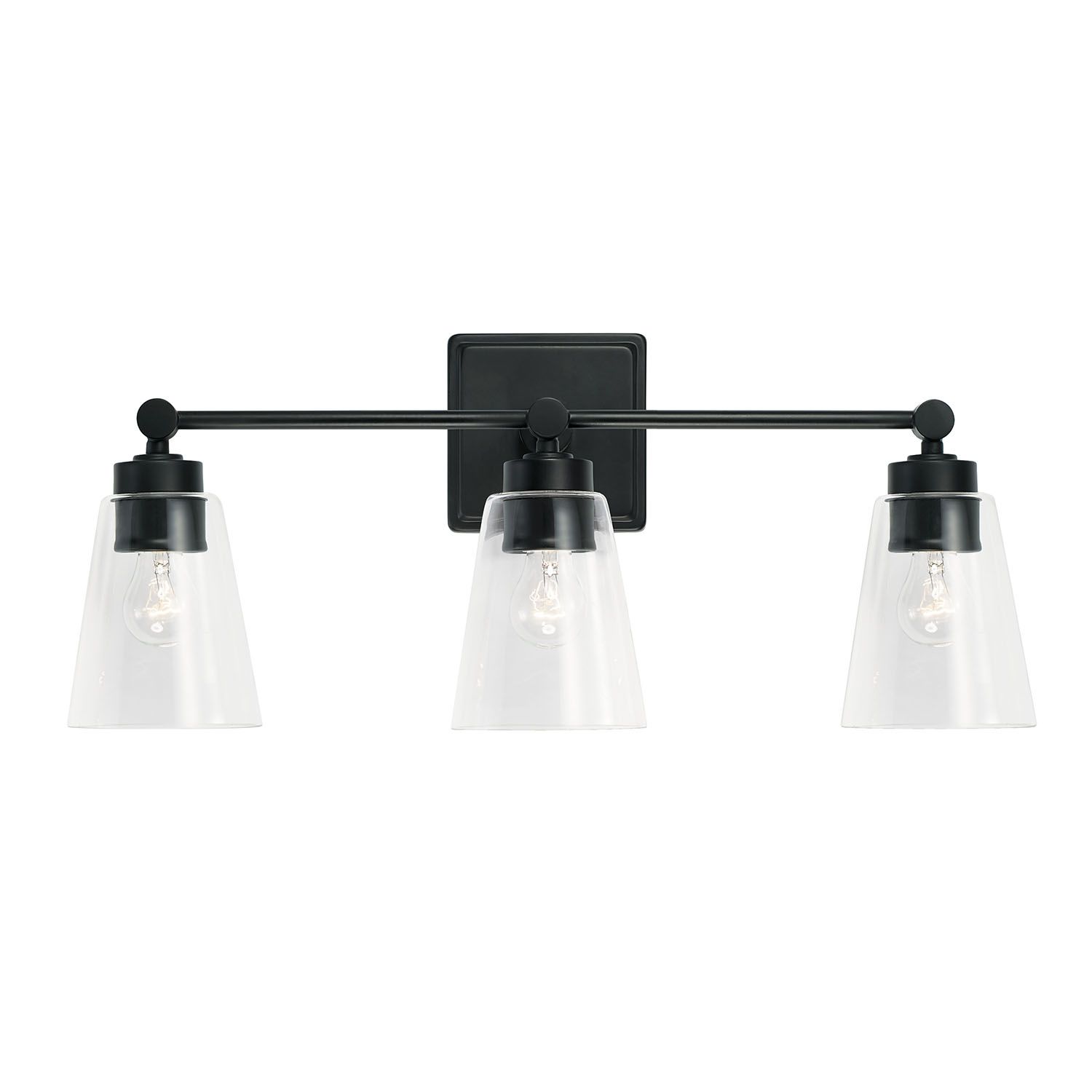 Image 4 Capital Lighting Rory 3 Light Vanity Matte Black more views