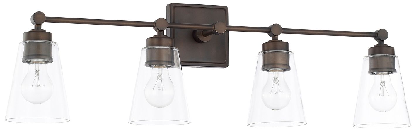 Capital Lighting Rory 4 Light Vanity 33" Old Bronze