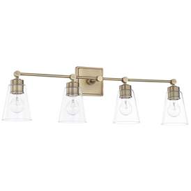 Image1 of Capital Lighting Rory 4 Light Vanity Aged Brass