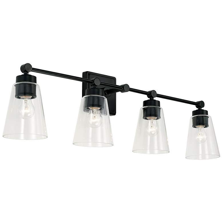 Image 1 Capital Lighting Rory 4 Light Vanity Matte Black