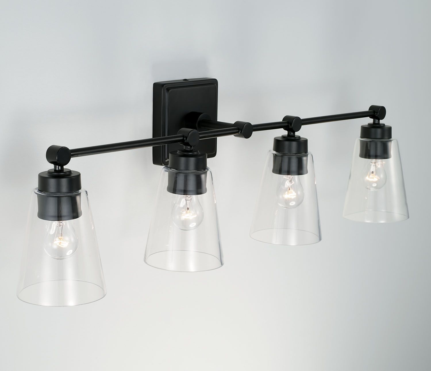 Image 3 Capital Lighting Rory 4 Light Vanity Matte Black more views