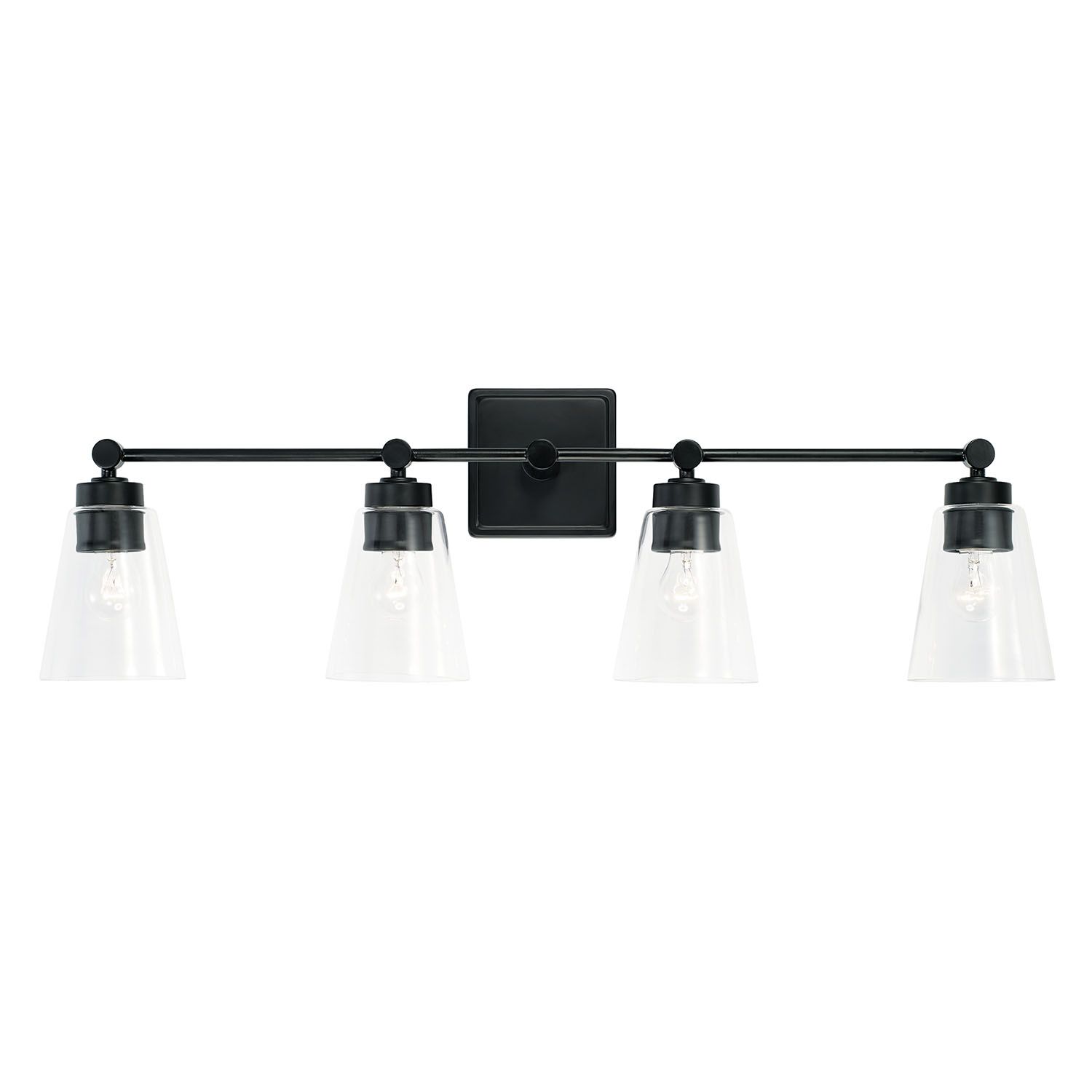 Image 4 Capital Lighting Rory 4 Light Vanity Matte Black more views