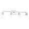Capital Lighting Rory 4 Light Vanity Polished Nickel