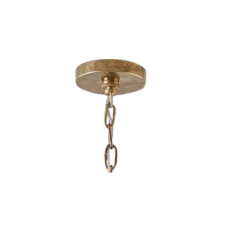 Image 3 Capital Lighting Rustic 18" Wide Oxidized Brass Dome Pendant Light more views