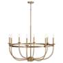 Thumbnail4 of Capital Lighting Rylann 8 Light Chandelier 38" Aged Brass more views