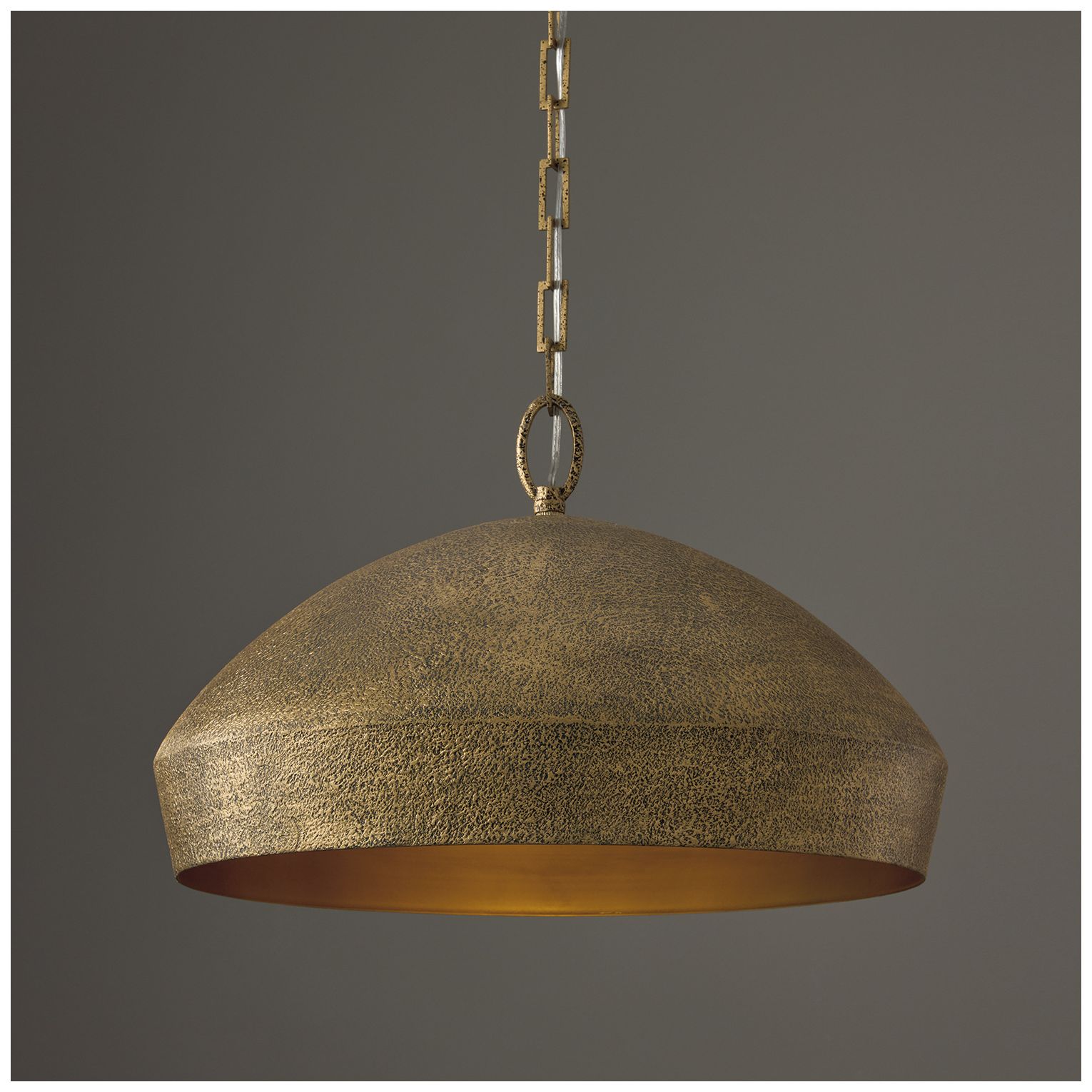 Thumbnail4 of Capital Lighting Savari 1 Light Pendant 22" Artisan Gold more views