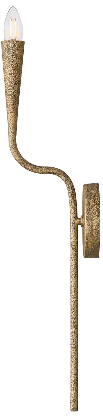 Image 4 Capital Lighting Savari 1 Light Sconce 5" Artisan Gold more views