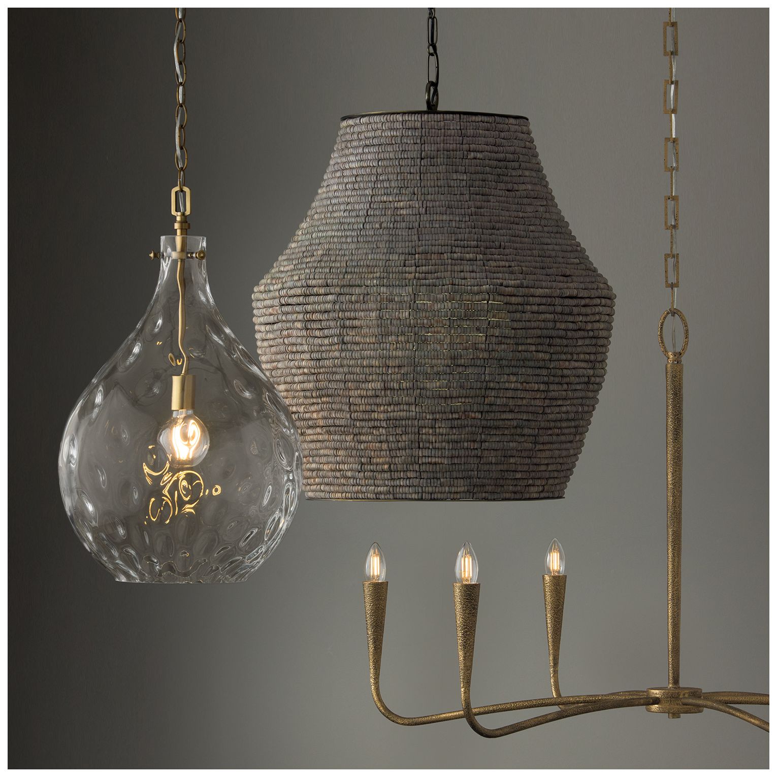 Image 6 Capital Lighting Savari 6 Light Chandelier 39" Artisan Gold more views