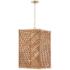 Capital Lighting Soleil 1 Light Foyer Matte Brass