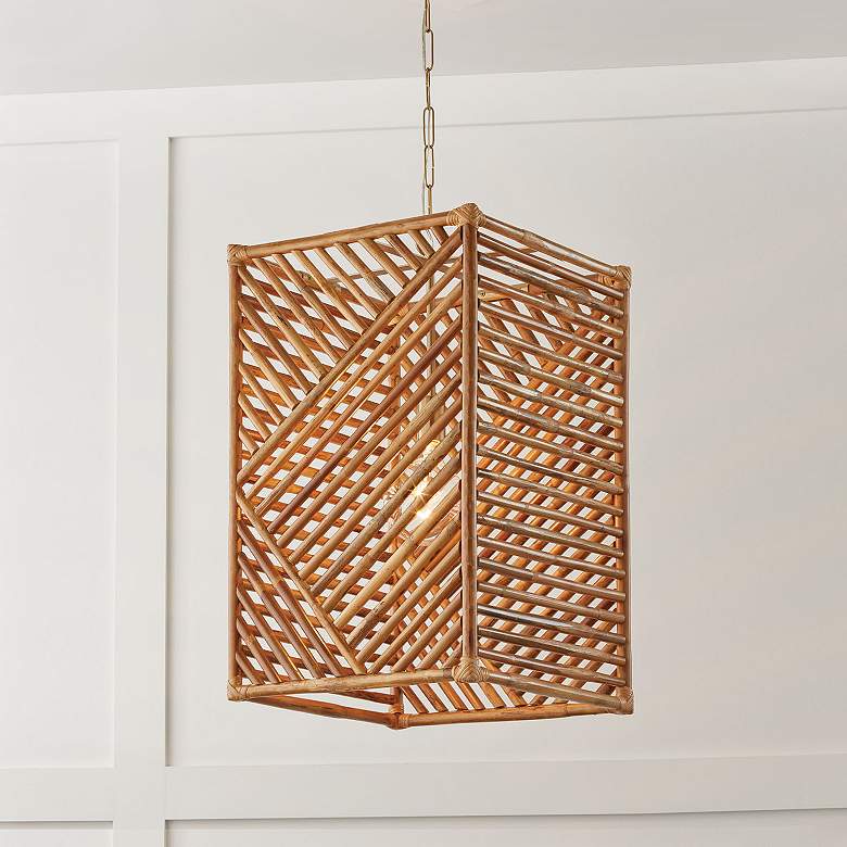Image 1 Capital Lighting Soleil 1 Light Foyer Matte Brass