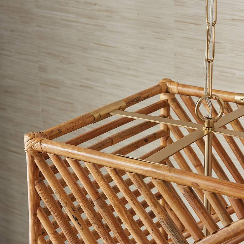 Image 3 Capital Lighting Soleil 1 Light Foyer Matte Brass more views
