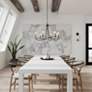 Thumbnail4 of Capital Lighting Sonnet 6 Light Chandelier Matte Black more views