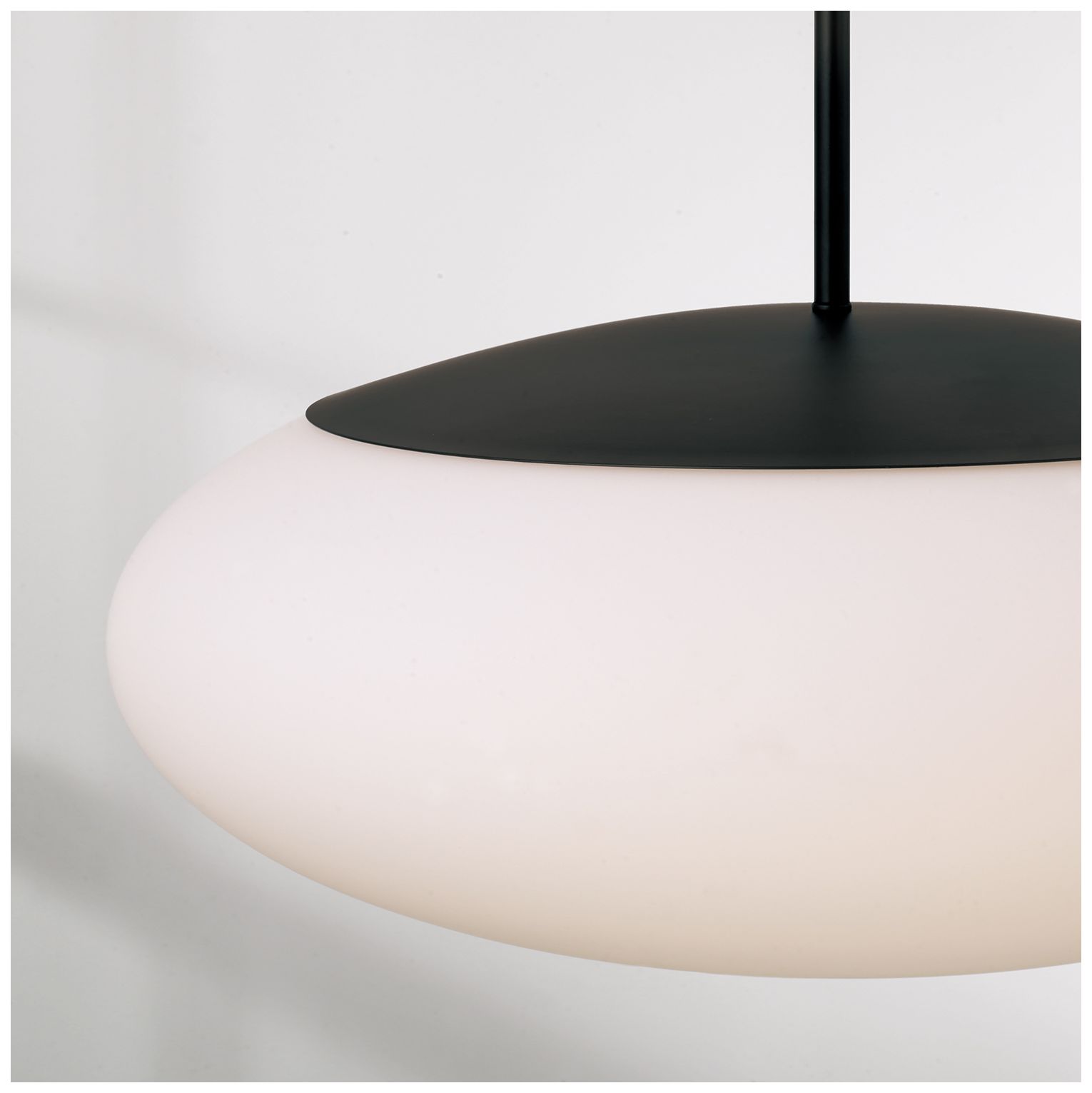 Image 3 Capital Lighting Soren 1 Light Pendant 20" Matte Black more views