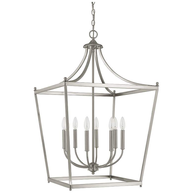 Image 1 Capital Lighting Stanton 8 Light Foyer Brushed Nickel