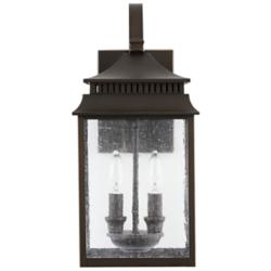 Capital Lighting Sutter Creek 2 Light Outdoor Wall Lantern Oiled Bronze