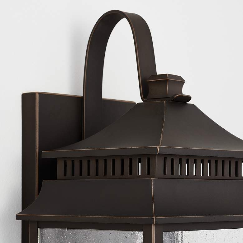 Image 3 Capital Lighting Sutter Creek 2 Light Outdoor Wall Lantern Oiled Bronze more views