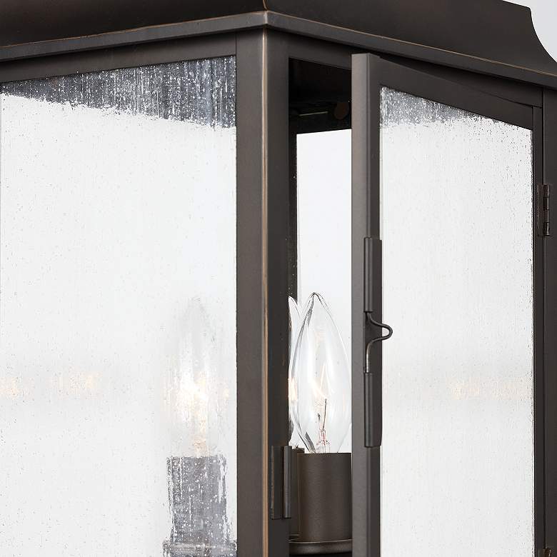 Image 3 Capital Lighting Sutter Creek 3 Light Outdoor Post Lantern Oiled Bronze more views