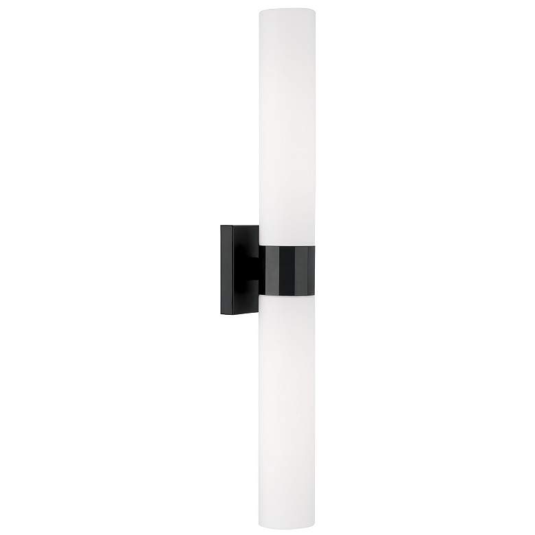 Image 1 Capital Lighting Sutton 2 Light Sconce Matte Black