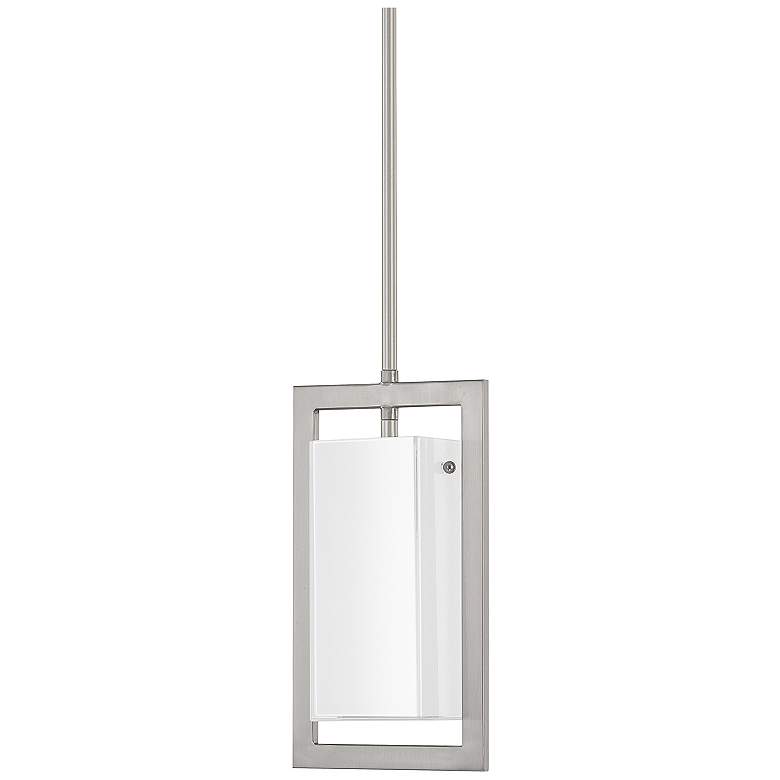 Image 1 Capital Lighting Tahoe 1 Light Pendant Brushed Nickel