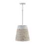 4_Capital Lighting Tallulah 12" Wide 1-Light Chalk Wash Finish Pendant more views