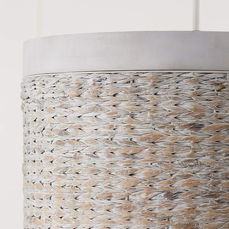 Image 3 Capital Lighting Tallulah 4 Light Pendant Chalk Wash more views