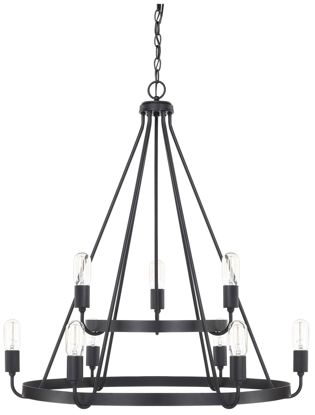 Capital Lighting Tanner Black Collection