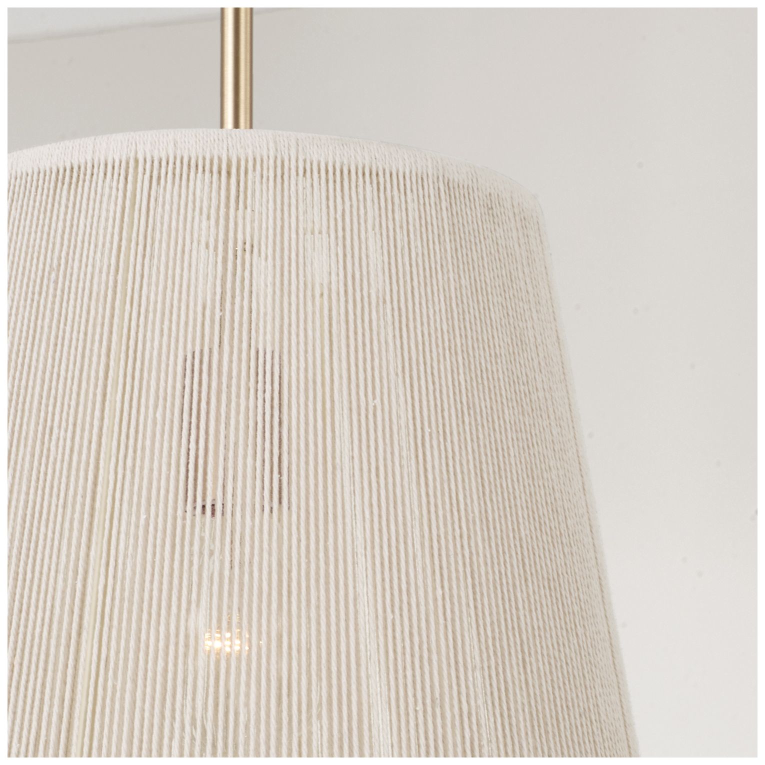 Image 3 Capital Lighting Tara 1 Light Pendant 12" Matte Brass more views