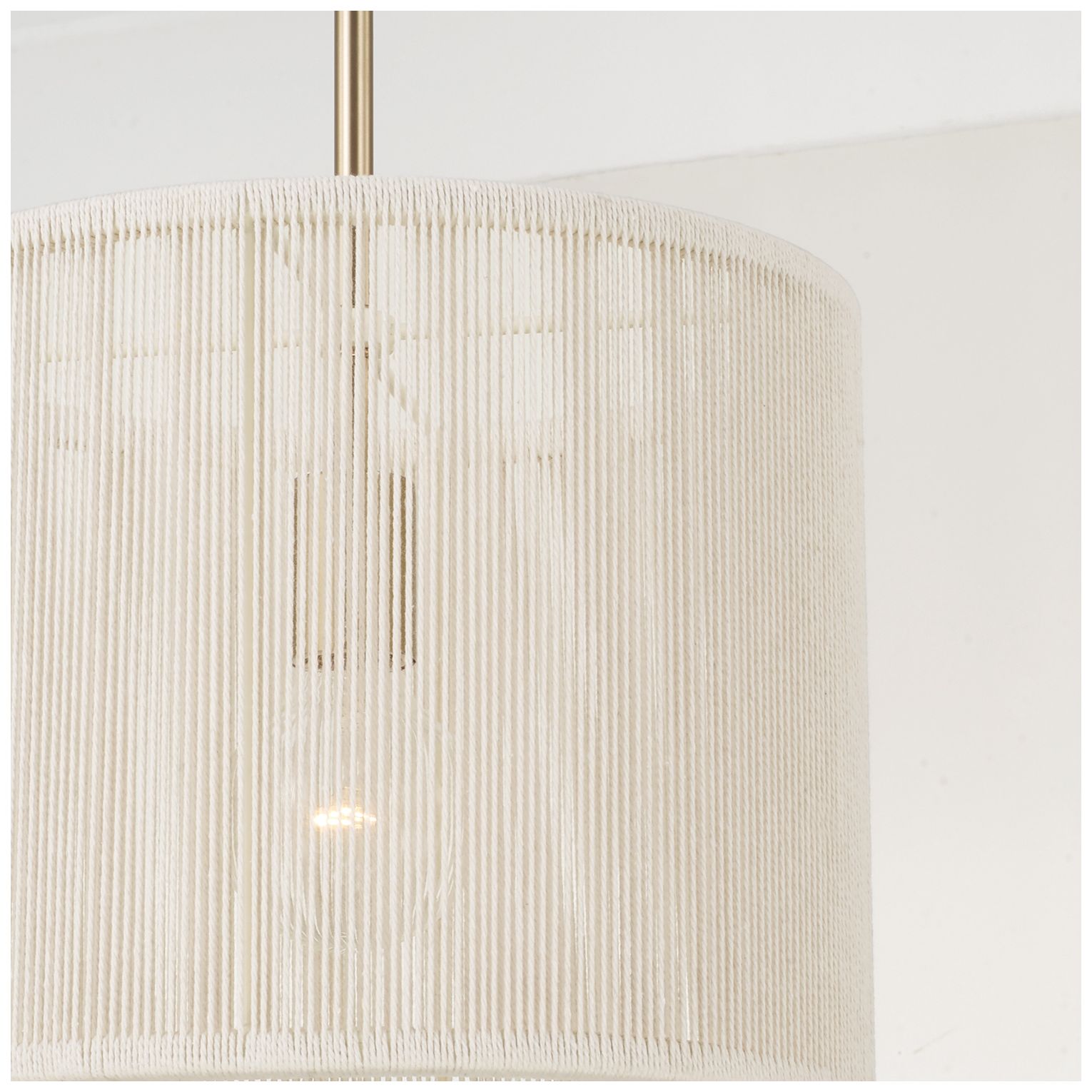Image 3 Capital Lighting Tara 1 Light Pendant 12" Matte Brass more views