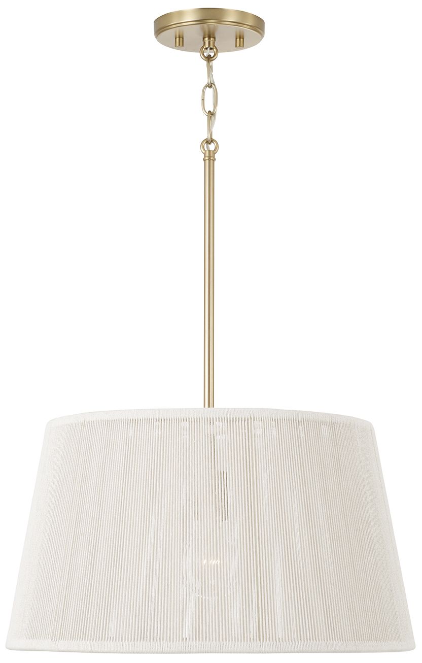 Capital Lighting Tara 1 Light Pendant 17.75