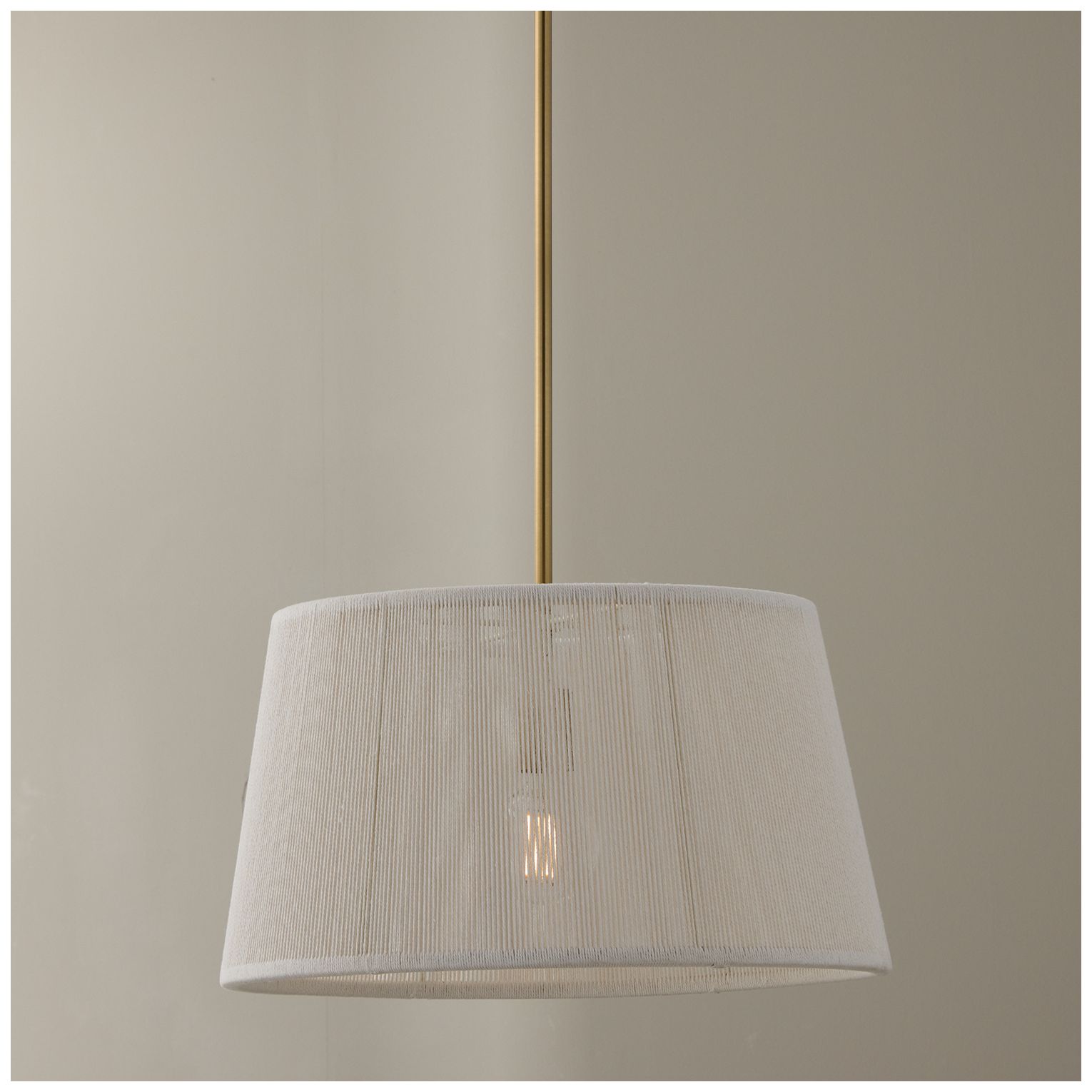 Image 4 Capital Lighting Tara 1 Light Pendant 17.75" Matte Brass more views