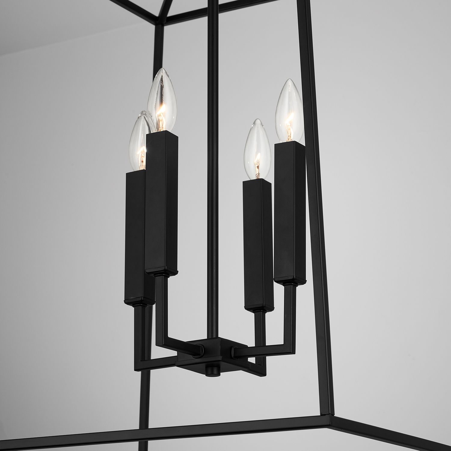 Image 4 Capital Lighting Thea 4 Light Foyer 22" Matte Black more views