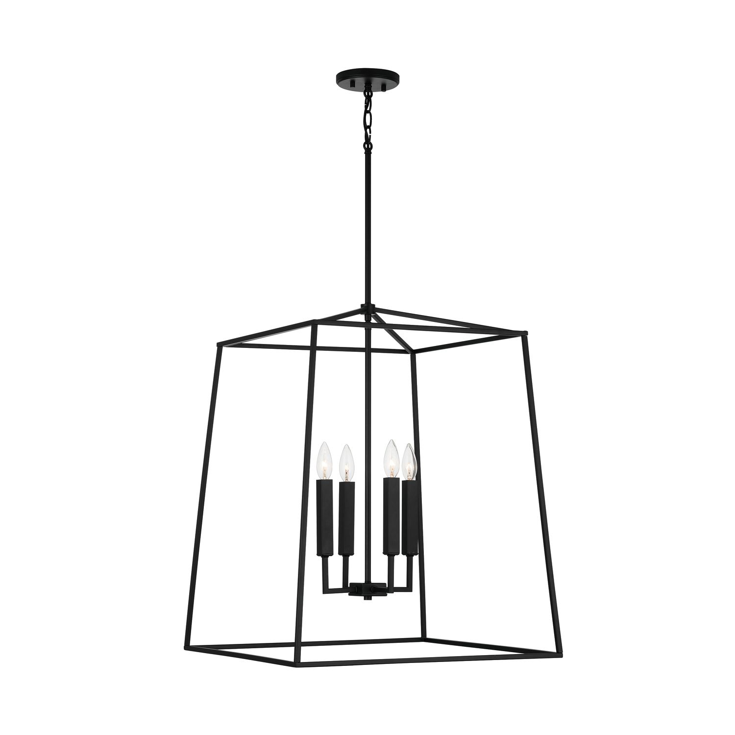 Image 5 Capital Lighting Thea 4 Light Foyer 22" Matte Black more views