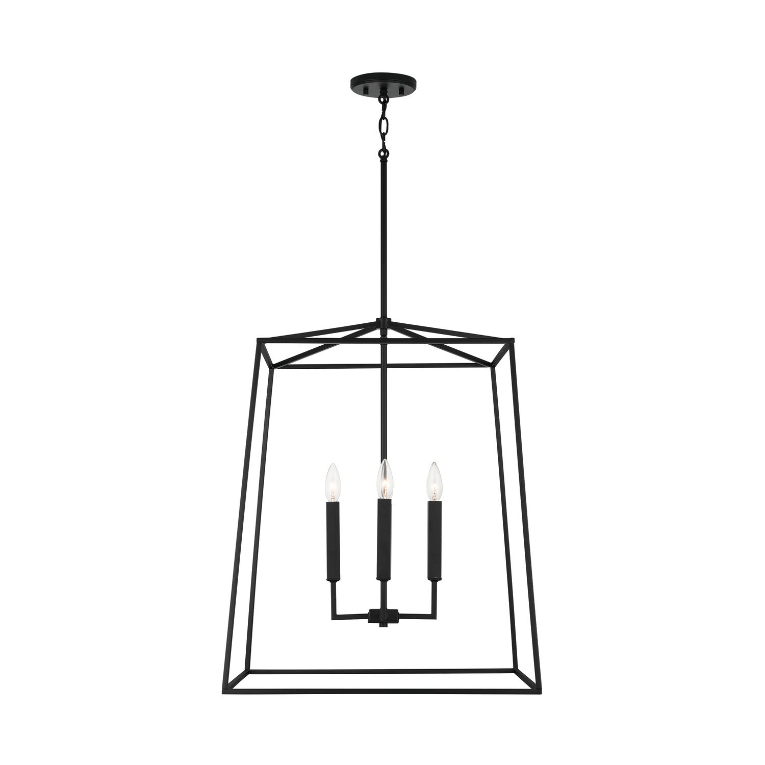Image 6 Capital Lighting Thea 4 Light Foyer 22" Matte Black more views