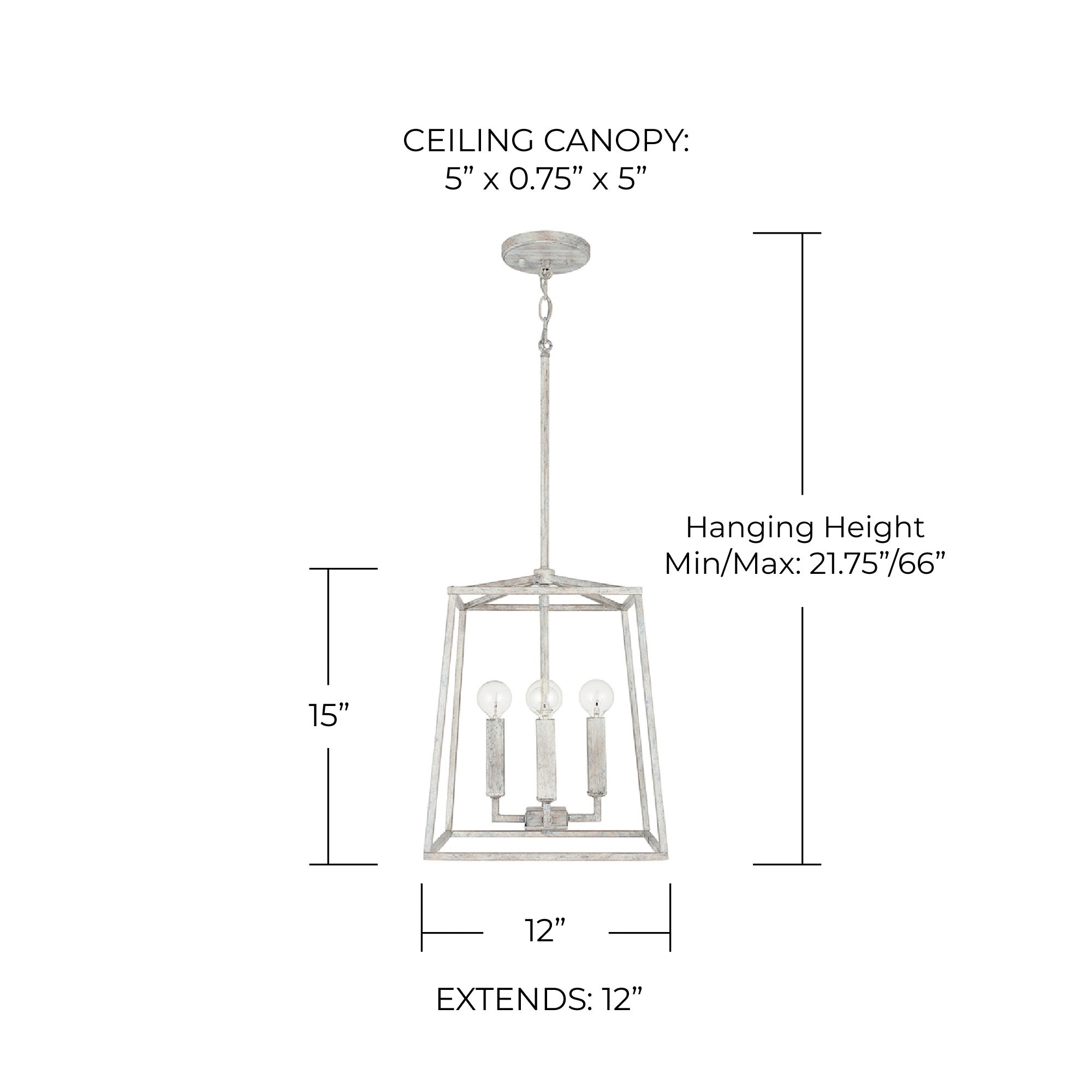 Image 7 Capital Lighting Thea 4 Light Foyer Mystic Sand more views