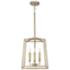 Capital Lighting- Thea 4-Light Lantern Foyer- 12" Aged Brass