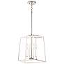 4_Capital Lighting- Thea 4-Light Lantern Foyer- 12" Polished Nickel more views