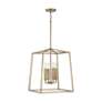Thumbnail4 of Capital Lighting- Thea 4-Light Lantern Foyer- 16" Aged Brass more views