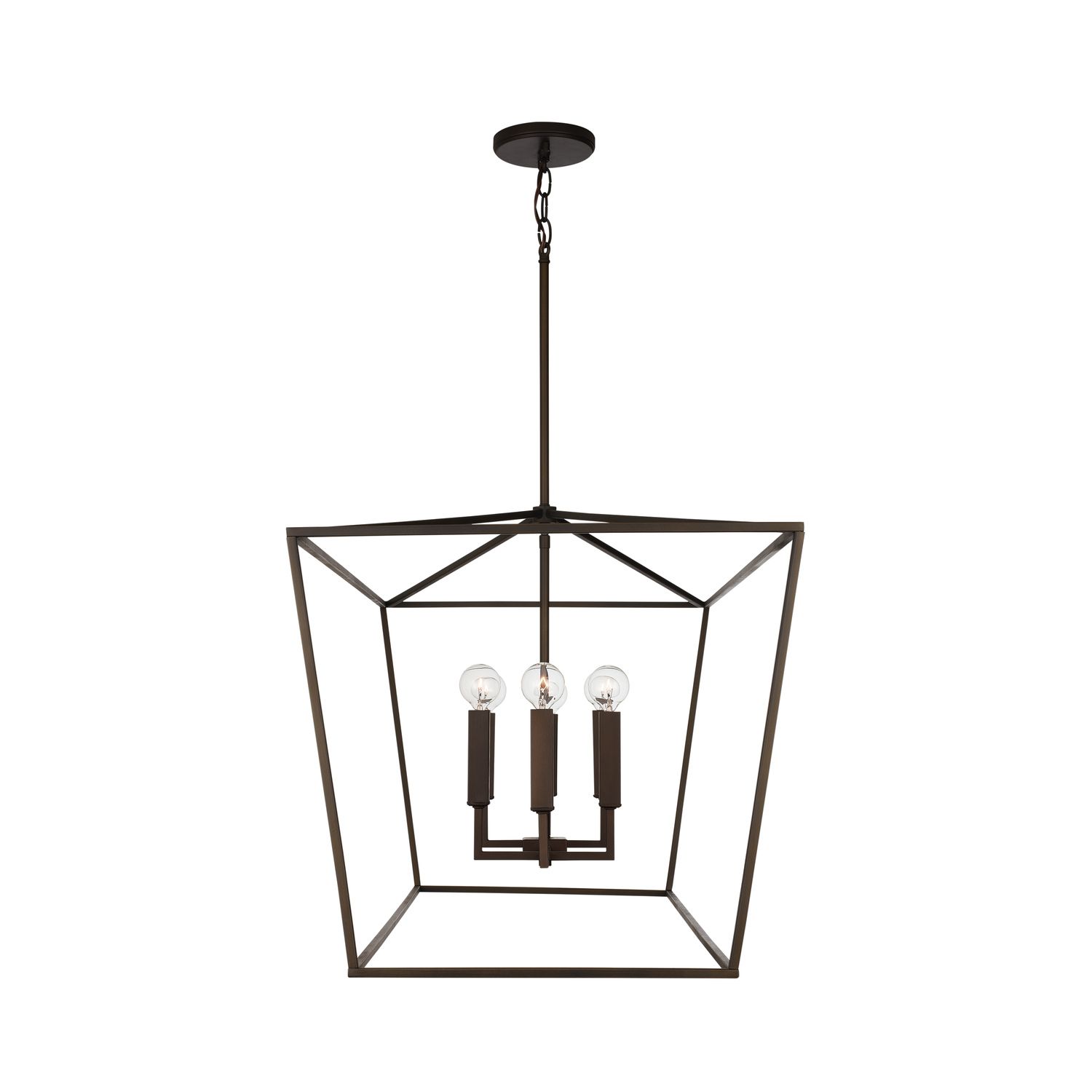 Image 6 Capital Lighting Thea 6 Light Linear Chandelier 42" Oil Rubbed Bronze more views