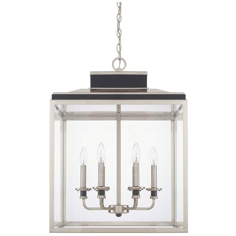 Image 1 Capital Lighting Tux 6 Light Foyer Black Tie