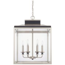 Capital Lighting Tux 6 Light Foyer Black Tie